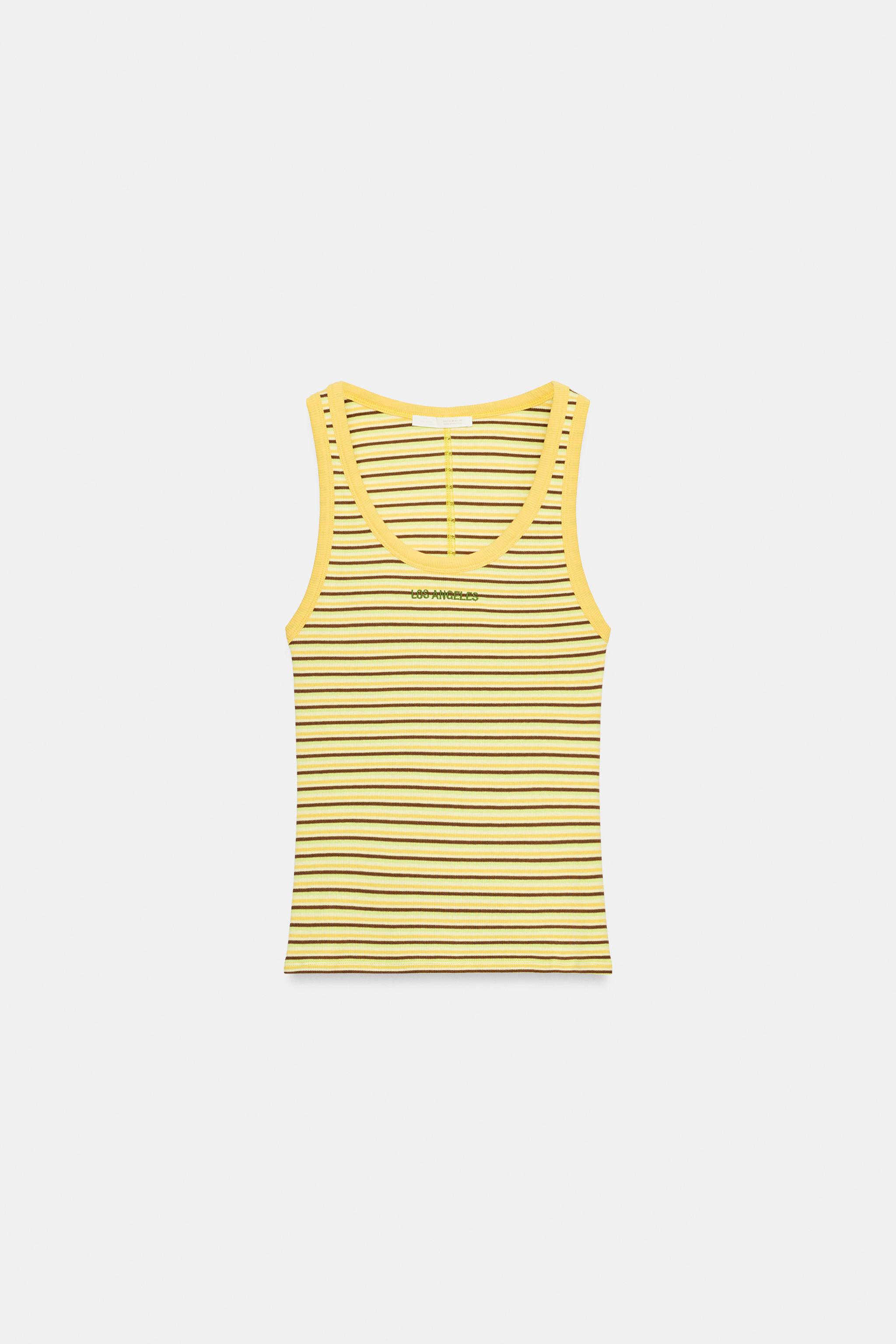 STRIPED TEXTURED TOP